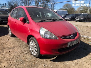 Location: Mitcham - 2006 HONDA JAZZ SE 5 Door Hatchback REG: LD56FDG, Keys: No, MOT Expiry date: 26/01/2025, 1339 Petrol, 5 Speed Manual Petrol, Former Keepers: 5