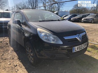 Location: Mitcham - 2010 VAUXHALL CORSA ENERGY 3 Door Hatchback REG: LV60CVP, Keys: No, MOT Expiry date: 16/04/2025, 1229 Petrol, 5 Speed Manual Petrol, Former Keepers: 4