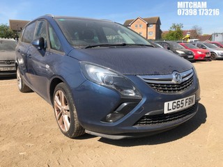 Location: MITCHAM - 2015 VAUXHALL ZAFIRA TOURER SRI TURBO MPV REG: LG65FBN, 1364cc PETROL, 6 SPEED MANUAL PETROL, Former Keepers: 1, Keys: No, MOT: Expiry date16/04/2025