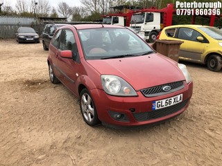 Location: Peterborough - 2007 FORD  FIESTA FREEDOM 3 Door Hatchback REG: GL56XLA, Keys: No, MOT Expiry date: 23/11/2025, 1242 Petrol, 5 Speed Manual Petrol, Former Keepers: 6