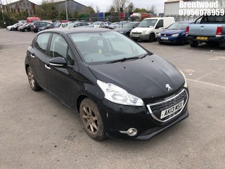 Location: BRENTWOOD - 2013 PEUGEOT 208 ACTIVE HDI 5 Door Hatchback REG: AK13MSX, 1398 Diesel, 5 Speed Manual Diesel, Former Keepers: 5, Keys: No, MOT: Expiry date10/01/2025