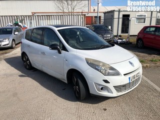Location: Brentwood - 2011 RENAULT GRAND SCENIC D-Q TT BPACK MPV REG: LV61ACZ, Keys: No, MOT Expiry date: 13/07/2024, 1461 Diesel, 6 Speed Semi Auto Diesel, Former Keepers: 4