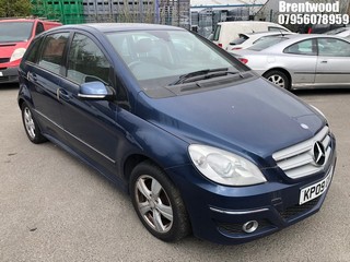Location: Brentwood - 2009 MERCEDES B150 SE CVT MPV REG: KP09GWE, Keys: No, MOT Expiry date: 22/03/2025, 1498 Petrol, Variable Speed Auto Petrol, Former Keepers: 7