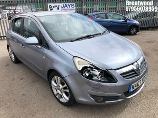 Location: Brentwood - 2007 VAUXHALL CORSA SXI A/C 5 Door Hatchback REG: KA07XRZ, Keys: No, MOT Expiry date: 08/10/2024, 1229 Petrol, 5 Speed Manual Petrol, Former Keepers: 4
