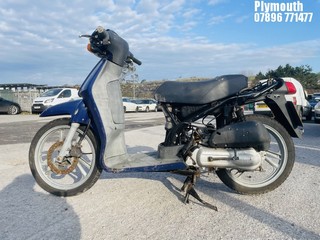 Location: Plymouth - 1998 HONDA SH50 Moped REG: R499GRP, Keys: No, MOT Expiry date: , 49 Petrol, , Former Keepers: 4