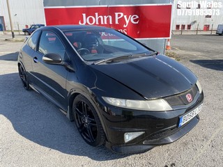Location: South Wales - 2008  HONDA  CIVIC TYPE-R GT I-VTEC 	 3 Door Hatchback 	 REG: BD58LTO, 1998cc Petrol , 6 Speed Manual Petrol 	, Former Keepers: 4, Keys: Yes, MOT Expiry date: 15/04/2025
