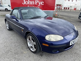 Location: South Wales - 2003  MAZDA  MX-5 NEVADA 	 Convertible 	 REG: CA03LUJ, 1839cc Petrol , 5 Speed Manual Petrol 	, Former Keepers: 5, Keys: Yes, MOT Expiry date: 12/07/2025