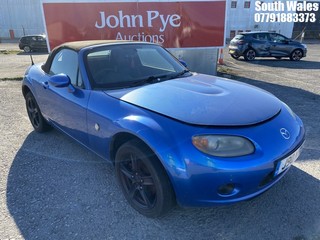 Location: South Wales - 2006 MAZDA MX-5 Convertible REG: J90NEX, Keys: Yes, MOT Expiry date: 23/07/2024, 1798 Petrol, 5 Speed Manual Petrol, Former Keepers: 7