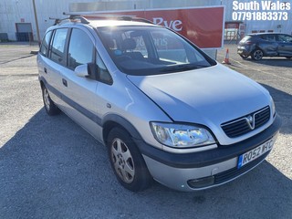 Location: South Wales - 2002 VAUXHALL ZAFIRA MPV REG: RO52WTC, Keys: Yes, MOT Expiry date: 01/10/2024, 1995 Diesel, , Former Keepers: 8