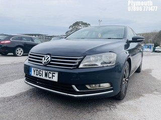 NOTE: ATF Registered Buyers ONLY - Location: Plymouth - 2011 VOLKSWAGEN PASSAT SPORT BLUEMOTN TEC 4 Door Saloon REG: YD61WCF, Keys: No, 1968 Diesel, 6 Speed Manual Diesel, Former Keepers: 2