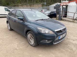 Location: Leeds - 2008 FORD FOCUS TITANIUM TD 109 5 Door Hatchback REG: FL58LHG, Keys: No, MOT Expiry date: 17-01-2025, 1560 Diesel, 5 Speed Manual Diesel, Former Keepers: 4