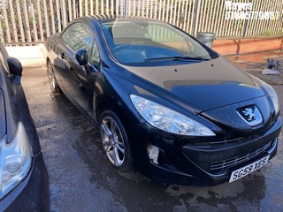 Location:  Hayes - 2009 PEUGEOT 308 SPORT CC Convertible REG: SG59XES, Keys: No, MOT Expiry date: 06/03/2025, 1598 Petrol, 5 Speed Manual Petrol, Former Keepers: 6