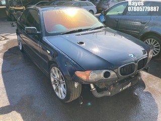 Location:  Hayes - 2005 BMW 330 CI SPORT Coupe REG: CX55RVR, Keys: No, MOT Expiry date: 19/01/2025, 2979 Petrol, 6 Speed Manual Petrol, Former Keepers: 4