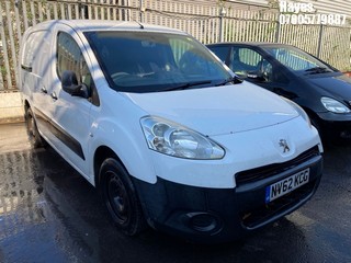 Location:  Hayes - 2012 PEUGEOT PARTNER CRC HDI Panel Van REG: NV62KCG, Keys: No, MOT Expiry date: 17/07/2025, 1560 Diesel, 5 Speed Manual Diesel, Former Keepers: 6