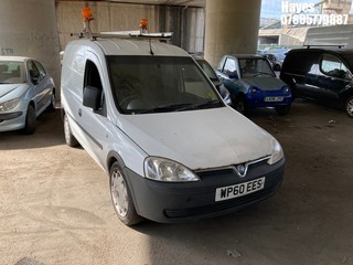 Location:  Hayes - 2011 VAUXHALL COMBO 2000 CDTI 16V Car Derived Van REG: WP60EES, Keys: No, MOT Expiry date: 17/01/2025, 1248 Diesel, 5 Speed Manual Diesel, Former Keepers: 3