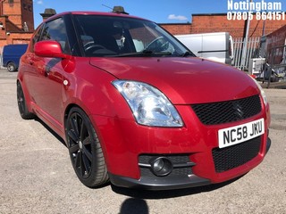 Location: Nottingham - 2009  SUZUKI  SWIFT SPORT 3 Door Hatchback REG: NC58JKU, 1586cc Petrol , 5 Speed Manual Petrol, Former Keepers: 2, Keys: Yes, MOT Expiry date: 25/11/2025
