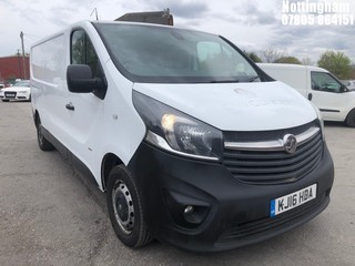 Location: Nottingham - 2016  VAUXHALL  VIVARO 2900 CDTI S/S Panel Van REG: KJ16HDA, 1598cc Diesel, 6 Speed Manual Diesel, Former Keepers: 0, Keys: Yes, MOT Expiry date: 09/08/2025