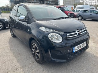 Location: North Woolwich - 2016 CITROEN C1 FLAIR S-A 5 Door Hatchback REG: LS16ZRV, Keys: No, MOT Expiry date: 03/01/2025, 998 Petrol, 5 Speed Semi Auto Petrol, Former Keepers: 5