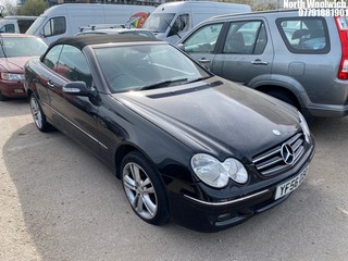Location: North Woolwich - 2006 MERCEDES CLK200 K AVANTGARDE AUTO Convertible REG: YF56OZO, Keys: No, MOT Expiry date: 18/05/2024, 1796 Petrol, 5 Speed Auto Petrol, Former Keepers: 9