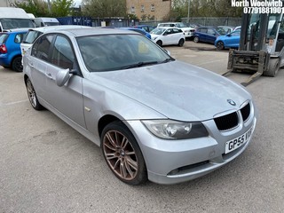 Location: North Woolwich - 2005 BMW 320I ES 4 Door Saloon REG: GP55VXR, Keys: No, MOT Expiry date: 21/08/2024, 1995 Petrol, 6 Speed Manual Petrol, Former Keepers: 7