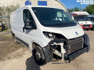 Location: North Woolwich - 2019 PEUGEOT BOXER 333 PRO L1H1 BLUE H Panel Van REG: EN19HGM, Keys: No, MOT Expiry date: 18/12/2024, 1997 Diesel, 6 Speed Manual Diesel, Former Keepers: 5