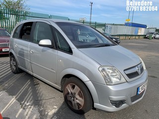 Location: Belvedere - 2009 VAUXHALL MERIVA ACTIVE MPV REG: LV09YGA, Keys: No, MOT Expiry date: 08/09/2025, 1364 Petrol, 5 Speed Manual Petrol, Former Keepers: 2