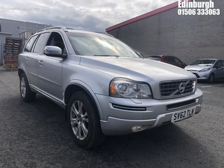 Location: Edinburgh - 2013 VOLVO XC90 SE LUX D5 AWD AUTO ESTATE REG: SV62TLN, 2400cc DIESEL, 6 SPEED AUTO DIESEL, Former Keepers: 3, Keys: Yes, MOT Expiry date: 11/09/2025