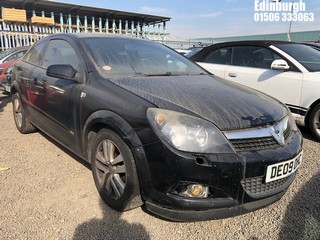Location: Edinburgh - 2009 VAUXHALL ASTRA SXI 3 Door Hatchback REG: DE09OHC, Keys: No, MOT Expiry date: 07/11/2024, 1598 Petrol, 5 Speed Manual Petrol, Former Keepers: 8