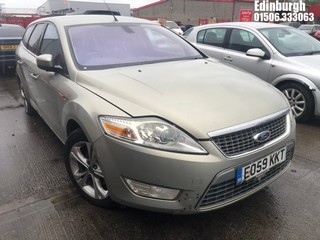 Location: Edinburgh - 2009 FORD MONDEO TITANIUM X TDCI125 Estate REG: EO59KKT, Keys: No, MOT Expiry date: 03/03/2025, 1753 Diesel, 6 Speed Manual Diesel, Former Keepers: 7