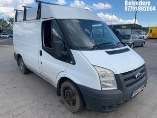 NOTE: ATF Registered Buyers ONLY - Location: BELVEDERE - 2010 FORD TRANSIT 85 T280M FWD PANEL VAN REG: YE60XNF, 2198cc DIESEL, 5 SPEED MANUAL DIESEL, Former Keepers: 3, Keys: Yes