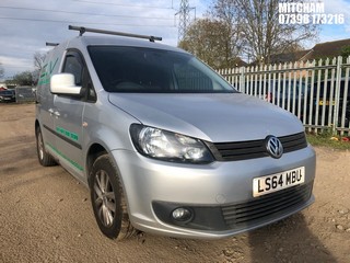 Location: MITCHAM - 2014 VOLKSWAGEN CADDY C20 H-LINE TDI B-TE PANEL VAN REG: LS64MBU, 1598cc DIESEL, 7 SPEED S-AUTO DIESEL, Former Keepers: 3, Keys: No, MOT Expiry date: 23/07/2025