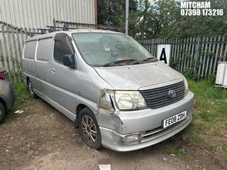 Location: Mitcham - 2008 TOYOTA HIACE 300 D-4D 95 LWB Panel Van REG: FE08ZDH, Keys: No, MOT Expiry date: 14/01/2025, 2494 Diesel, 5 Speed Manual Diesel, Former Keepers: 5