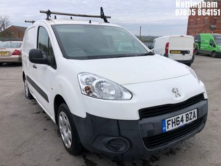 Location: Nottingham - 2015 PEUGEOT PARTNER 850 S L1 HDI Panel Van REG: FH64BZA, Keys: No, MOT Expiry date: 31/01/2024, 1560 Diesel, 5 Speed Manual Diesel, Former Keepers: 4