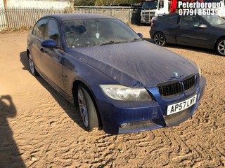 Location: Peterborough - 2007 BMW 320I M SPORT AUTO 4 Door Saloon REG: AP57LWR, Keys: No, MOT Expiry date: 28/02/2025, 1995 Petrol, 6 Speed Auto Petrol, Former Keepers: 14