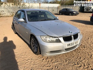 Location: Peterborough - 2006 BMW 320D SE AUTO 4 Door Saloon REG: HK55YUV, Keys: No, MOT Expiry date: 18/01/2024, 1995 Diesel, 6 Speed Auto Diesel, Former Keepers: 7