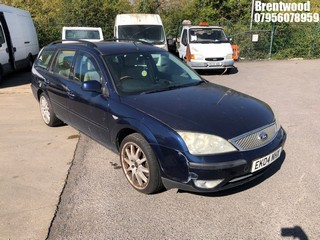 Location: Brentwood - 2004 FORD MONDEO GHIA X Estate REG: EK04NHX, Keys: No, MOT Expiry date: 05/12/2024, 1998 Diesel, 5 Speed Auto Diesel, Former Keepers: 8
