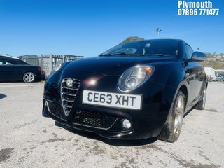 Location: Plymouth - 2014 ALFA ROMEO MITO DISTINCTIVE TWINAIR 3 Door Hatchback REG: CE63XHT, Keys: No, MOT Expiry date: 21/01/2025, 875 Petrol, 6 Speed Manual Petrol, Former Keepers: 3