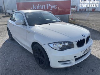 Location: South Wales - 2010 BMW 118D SE Coupe REG: K17EAE, Keys: No, MOT Expiry date: 05/10/2024, 1995 Diesel, 6 Speed Manual Diesel, Former Keepers: 4