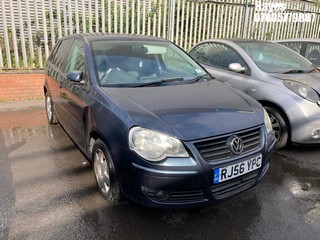 Location:  Hayes - 2006 VOLKSWAGEN POLO S 55 5 Door Hatchback REG: RJ56YPC, Keys: No, MOT Expiry date: 22/03/2024, 1198 Petrol, 5 Speed Manual Petrol, Former Keepers: 6