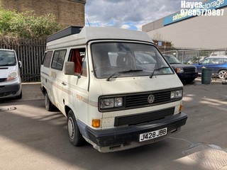Location:  Hayes - 1991 VOLKSWAGEN transporter Motor Caravan REG: J428JBB, Keys: No, MOT Expiry date: 19/12/2023, 1915 Petrol, 7 Speed Manual Petrol, Former Keepers: 3