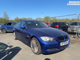 Location: Manchester - 2008 BMW 318I SE 4 Door Saloon REG: DF08WFS, 1995 Petrol, 6 Speed Manual Petrol, Former Keepers: 4, Keys: No, MOT Expiry date: 14/02/2026