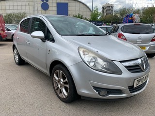 Location: North Woolwich - 2010 VAUXHALL CORSA SXI 5 Door Hatchback REG: DP10WUH, Keys: No, MOT Expiry date: 03/07/2025, 1398 Petrol, 5 Speed Manual Petrol, Former Keepers: 7