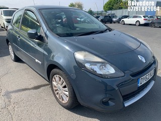 Location: Belvedere - 2012  RENAULT  CLIO EXPRESSION PLUS 16V 	 3 Door Hatchback REG: DY62NJO, 1149cc Petrol , 5 Speed Manual Petrol, Former Keepers: 3, Keys: No, MOT Expiry date: 16.11.2025