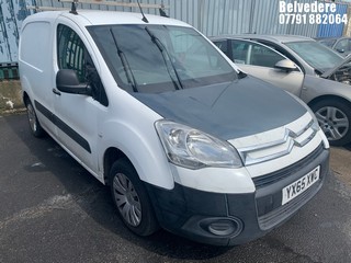 Location: Belvedere - 2015 CITROEN BERLINGO 625 ENTERPRISE H Panel Van REG: YX65XWC, Keys: No, MOT Expiry date: 11.04.2023, 1560 Diesel, 5 Speed Manual Diesel, Former Keepers: 4