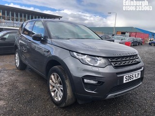 Location: Edinburgh - 2015 LAND ROVER DISCOVERY SPORT SE TECH T Estate REG: SD65VJY, Keys: No, MOT Expiry date: 09/12/2023, 1999 Diesel, 9 Speed Auto Diesel, Former Keepers: 4