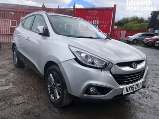 Location: Edinburgh - 2015 HYUNDAI IX35 SE CRDI Estate REG: NX15ZNJ, Keys: No, MOT Expiry date: 21/02/2024, 1685 Diesel, 6 Speed Manual Diesel, Former Keepers: 3