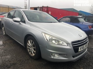 Location: Edinburgh - 2011 PEUGEOT 508 SR HDI 4 Door Saloon REG: KV61JHE, Keys: No, MOT Expiry date: 07/12/2023, 1997 Diesel, 6 Speed Manual Diesel, Former Keepers: 4
