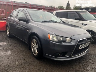 Location: Edinburgh - 2010 MITSUBISHI LANCER GS2 DI-D 5 Door Hatchback REG: WU60MTK, Keys: No, MOT Expiry date: 09/05/2025, 1968 Diesel, 6 Speed Manual Diesel, Former Keepers: 6