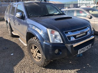 Location: Edinburgh - 2010 ISUZU TF RODEO DENVERMAX TD D/C Pick-up REG: SP60MZN, Keys: No, MOT Expiry date: 30/12/2024, 2499 Diesel, 5 Speed Manual Diesel, Former Keepers: 4