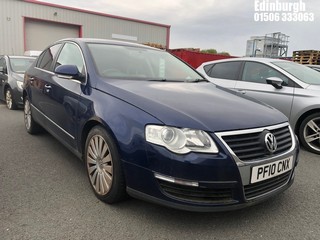 Location: Edinburgh - 2010 VOLKSWAGEN PASSAT HIGHLINE TSI 4 Door Saloon REG: PF10CNX, Keys: No, MOT Expiry date: 02/07/2024, 1790 Petrol, 6 Speed Manual Petrol, Former Keepers: 7